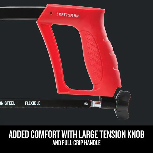 Alt view image 6 of 7 - Hand Saw, 12-Inch Hacksaw (CMHT20138)