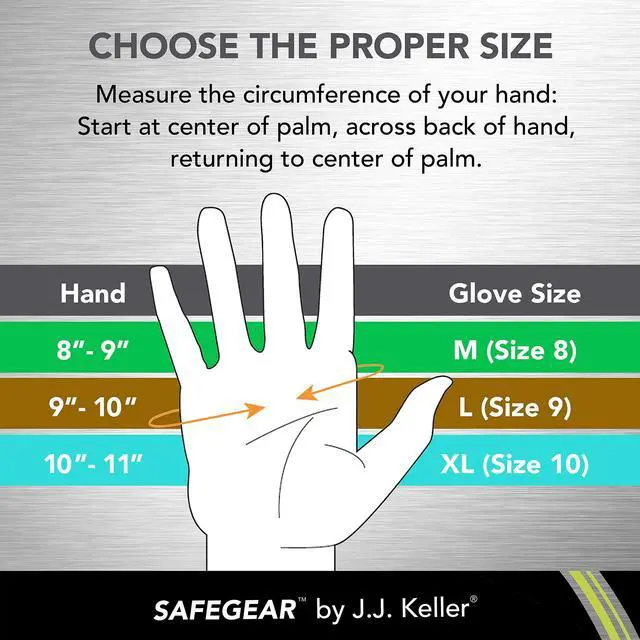 Alt view image 4 of 6 - Large Cowhide Leather Work Gloves with Keystone Thumb, 3 Pack | Driver Safety Gloves, For Men or Women, Truck Driving, Construction, Welding, Gardening