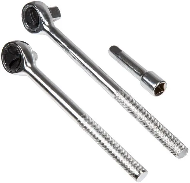 Alt view image 6 of 7 - Drive Socket Set Tool Kit with 1/4, 3/8 and 1/2 Sockets, 52-Piece | SAE and Metric Tools for Mechanics, Craftsmen, and Homeowners Home Improvement or Repairs