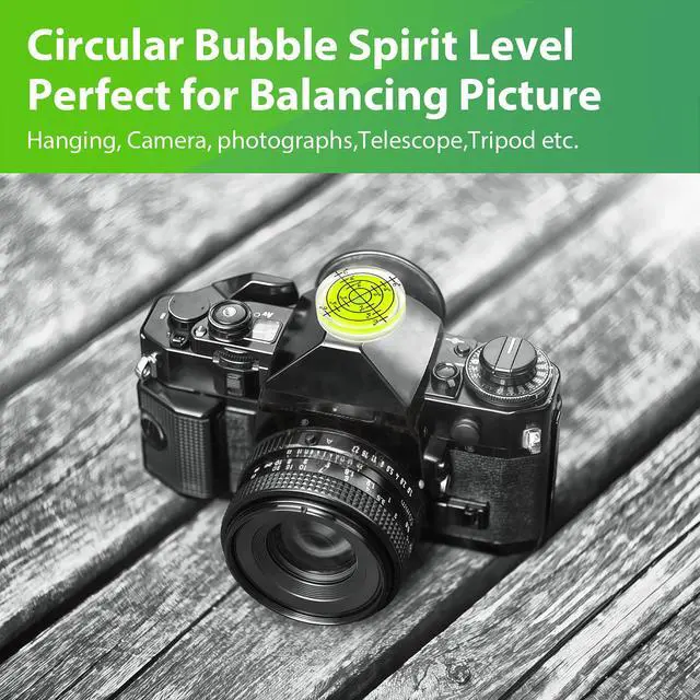 Alt view image 5 of 7 - 9Pcs Small Bubble Levels, Mini Magnetic Spirit Level Measuring Layout Tools | 6 Square + 3 Circular,for Balancing Picture Hanging, Camera, Turntable, Tripod, Frame, Drill, 10x10x29mm, 32x7mm