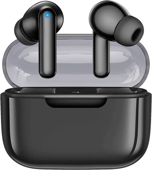 Main image of kurdene Wireless Earbuds, Bluetooth 5.3 in Ear Buds Light Weight Headphones with Deep Bass Sound,48 Hours Playtime Headset,Clear Calls Earphones with Mics for Sports Workout Black