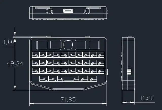 Alt view image 7 of 7 - The Ultimate Handheld Keyboard