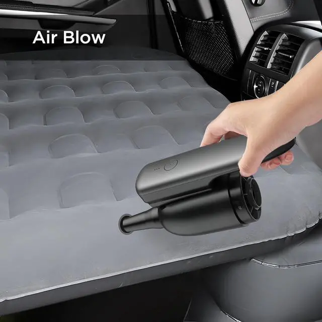 Alt view image 7 of 7 - Cordless Handheld Vacuum, 4 in 1 Portable Car Vacuum, Mini Vacuum Cleaner, 8500Pa Suction Power with Led Light, USB-C Charging for Home & Outdoor C6mini-B, Gray Bb