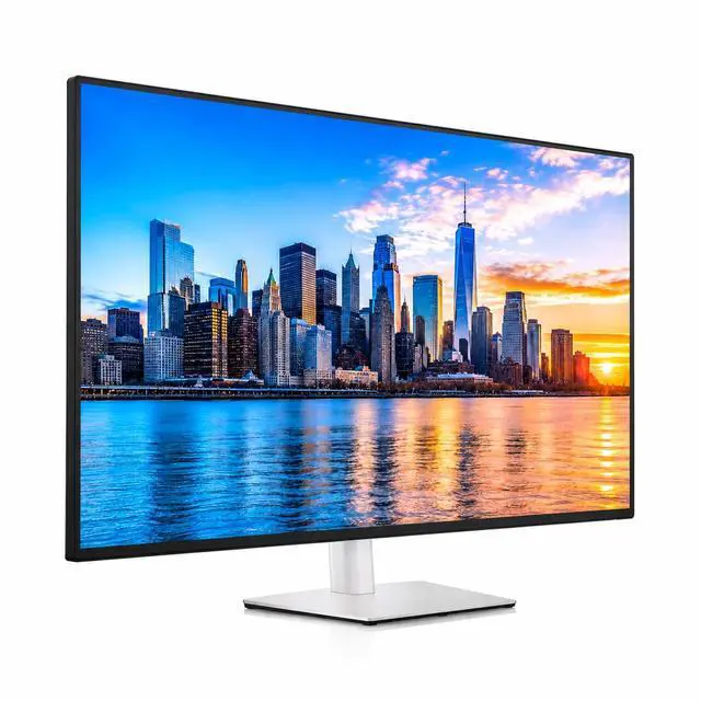 Alt view image 2 of 7 - 43" 4K UHD IPS USB-C Hub Monitor, 3840x2160, 60Hz, 5ms, 90W Power Delivery, KVM, RJ45 Ethernet, Built-in Speakers, Height Adjustable Stand