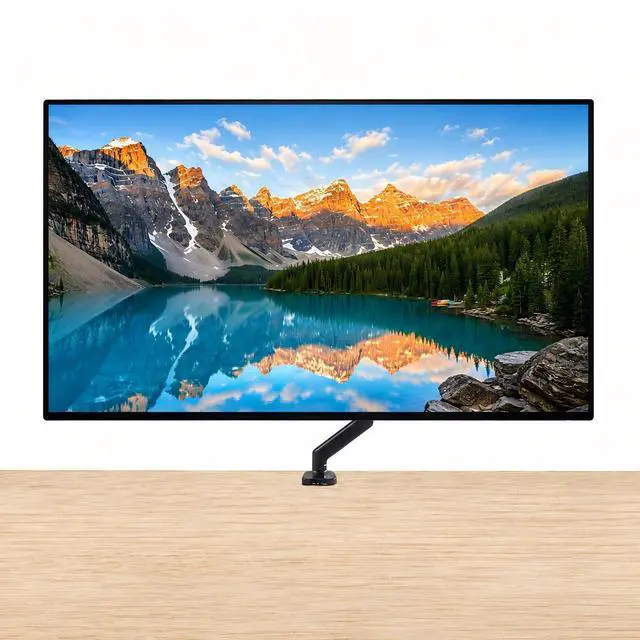Main image of 43" 4K UHD USB-C Hub Monitor, 3840x2160 IPS 60Hz 5ms, 90W Power Delivery, KVM & RJ45 Ethernet, Built-in Speakers, Height Adjustable Stand