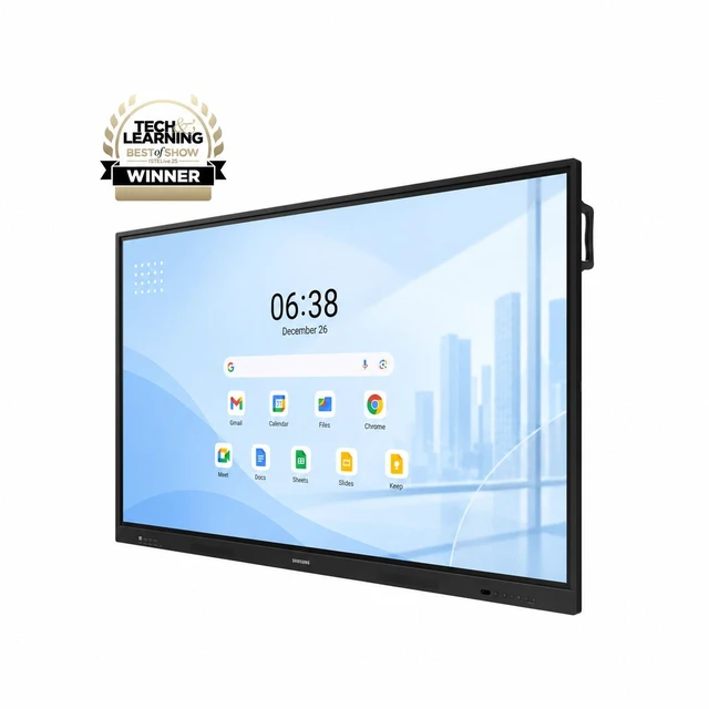 Alt view image 4 of 7 - Open-Box 75" Interactive Touch Screen Whiteboard, Android OS, EDLA Certified, OPS Slot & Smart Wireless Sharing LH75WAFWLGCXZA