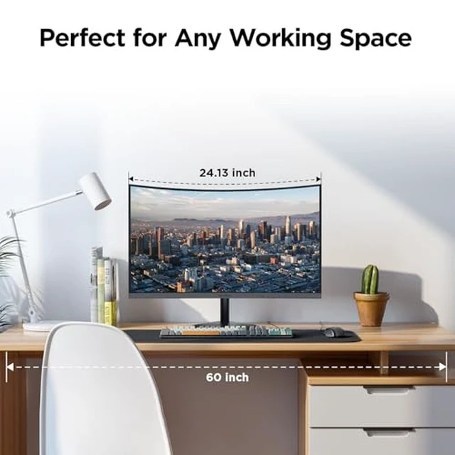 Alt view image 6 of 7 - 27" Curved Monitor FHD 75Hz VA 1500R, 99% sRGB, TÜV Eye Care, HDMI & VGA, Tilt Adjustable, Backward Compatible with 60Hz
