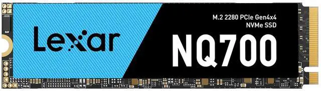 Alt view image 2 of 4 - Lexar NQ700 2TB M.2 NVMe SSD PCIe Gen4 Up to 4500MB/s Read 3000MB/s Write Internal Solid state Drive