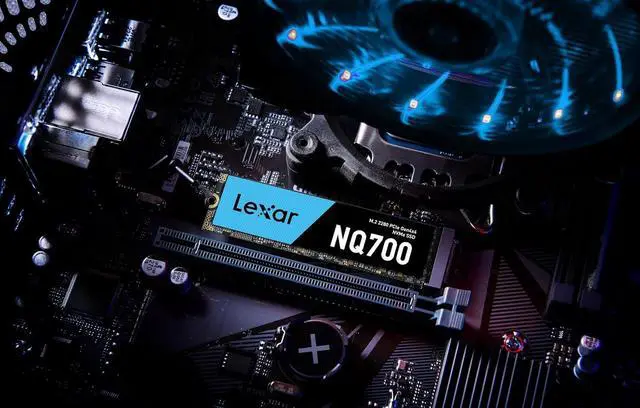 Alt view image 3 of 4 - Lexar NQ700 2TB M.2 NVMe SSD PCIe Gen4 Up to 4500MB/s Read 3000MB/s Write Internal Solid state Drive