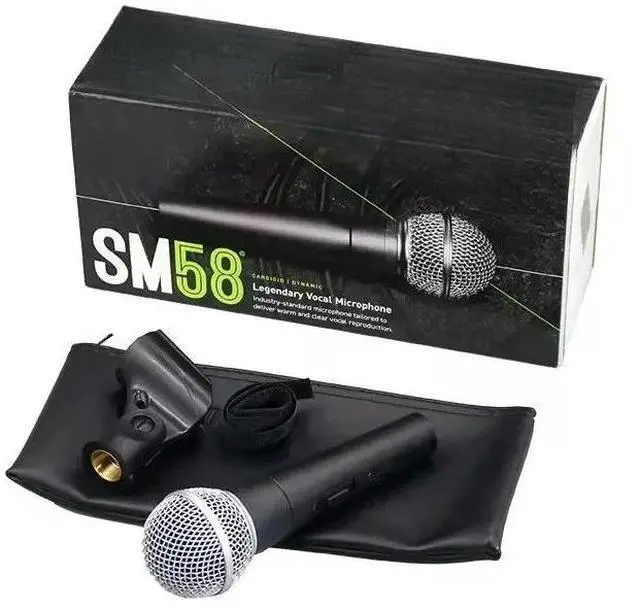 Main image of FOR SM58S Karaoke Wired Microphone, Heart Pointing Dynamic Microphone Smm107 Microfono Sm 58