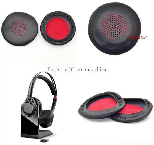 Main image of Foam Earpad Cushion Cover 1 Pair Sponge Foam for Voyager for Focus UC B825 Earmu