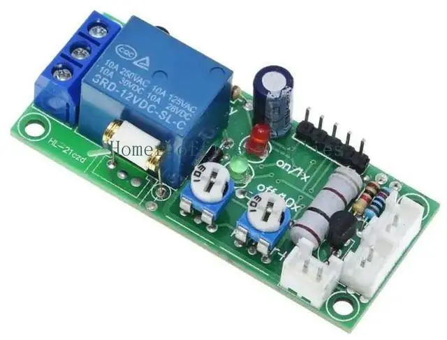 Alt view image 3 of 3 - Adjustable Sensitivity Vibration Sensors Relays Switches Delay Control