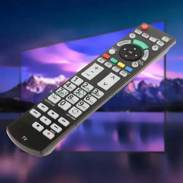 Alt view image 3 of 5 - N2QAYB000715 Remote Skin Friendly for PanasonicTX-L42ETW50 TX-P50VT50B Universal Remote Controller 1pc
