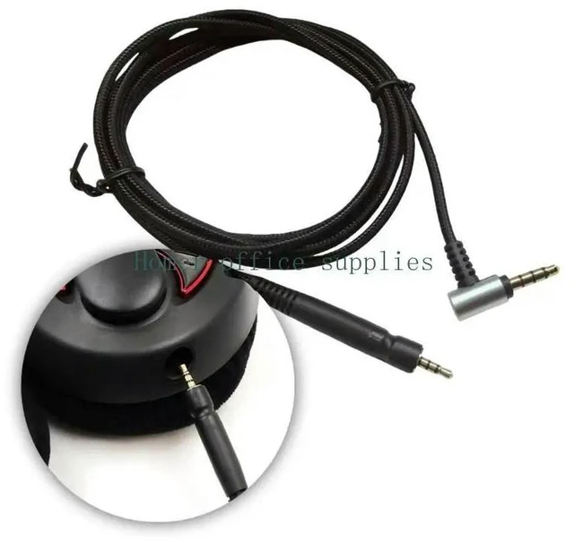 Alt view image 2 of 3 - Replacement Headphone Cable Durability Nylon Braided for GSP500/GSP600/GSP350/PC37X