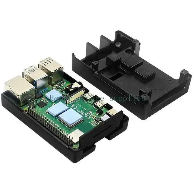 Alt view image 3 of 3 - 4B Model B Dual Aluminum l for Shell for RPi 4B/3B+/