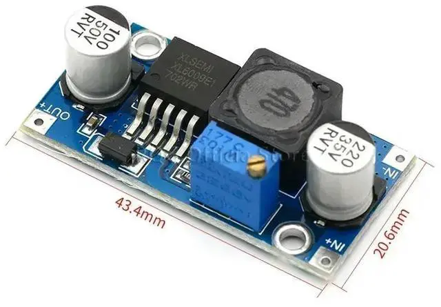 Main image of 100pcs/lot TENSTAR ROBOT XL6009 DC-DC Booster module Power supply module output is adjustable Super LM2577 step-up module