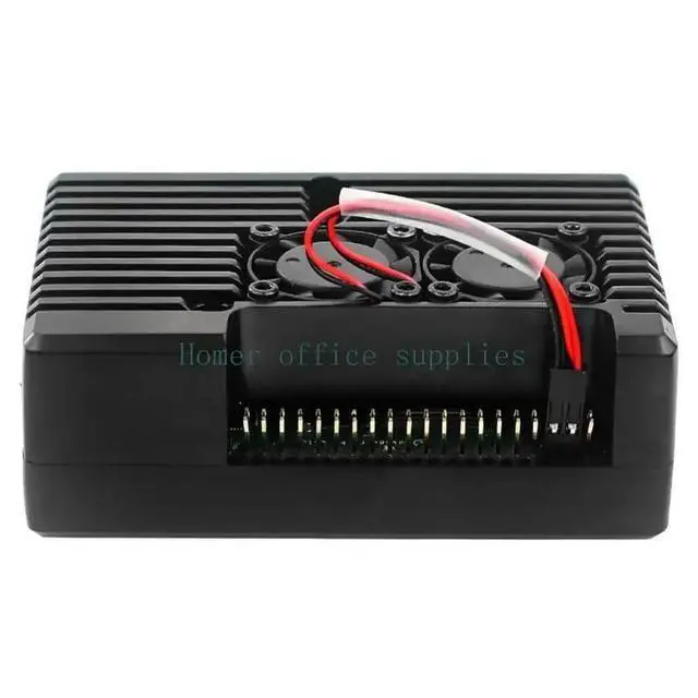 Alt view image 2 of 3 - 4B Model B Dual Aluminum l for Shell for RPi 4B/3B+/