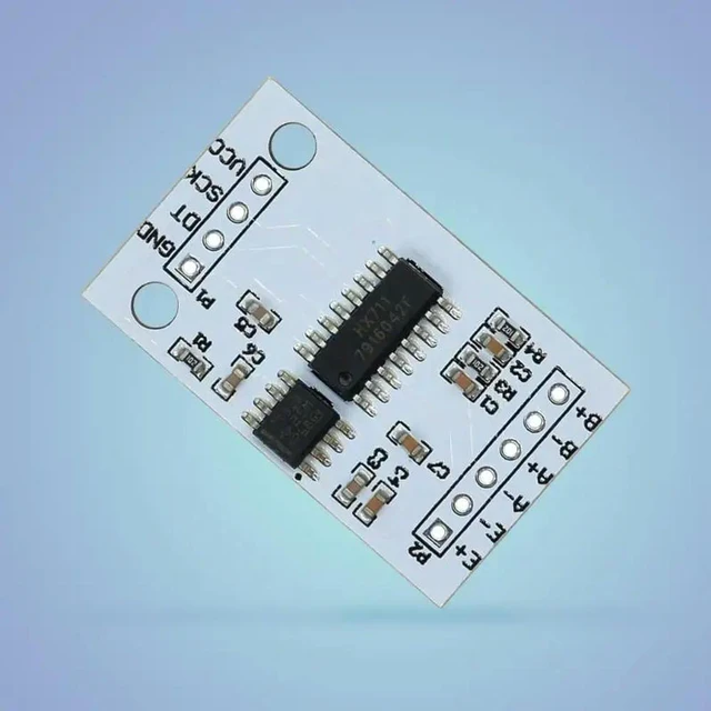 Alt view image 2 of 3 - 24Bit HX711 Module For Accurate Industrial Weight Sensory Application Weighing Pressure Sensory Module Replacement