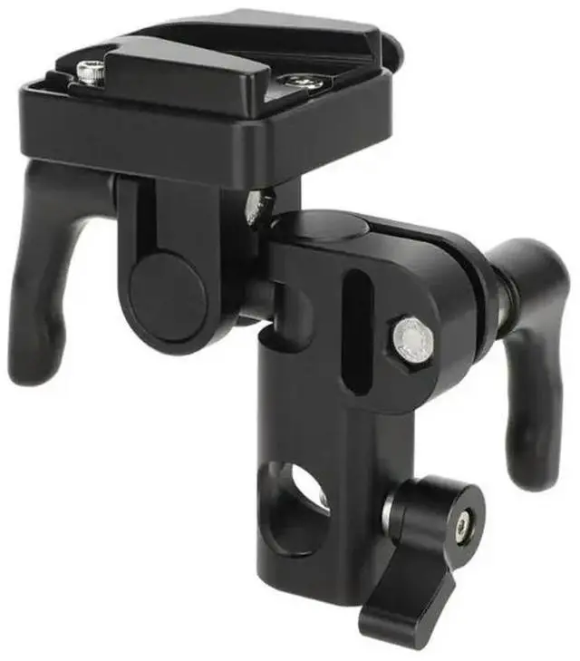 Alt view image 6 of 6 - Aluminum V Mount C Stand Adapter Easy Attachment And Detachment Secure Attach