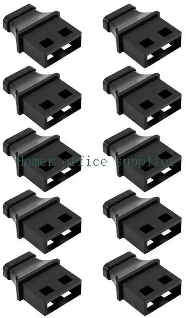 Alt view image 3 of 3 - USB Interfaces Dusts Plugs With Handle Secure For Electronics Devices