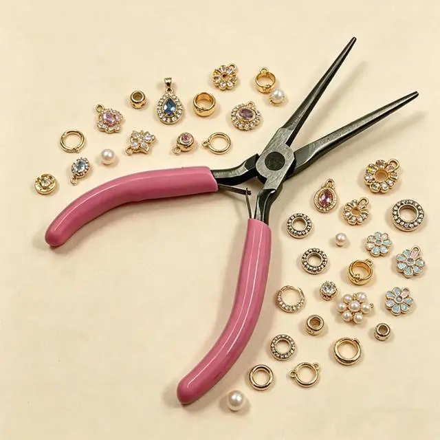 Alt view image 6 of 6 - JINANJUNGU Extra Long Slim Micro Needle Nose Pliers, Long Reach Precision Fine Tip Plier with Serrated Jaw, Ideal for Jewelry Making, Wire Bending, Small Item Gripping & Tight Space Working