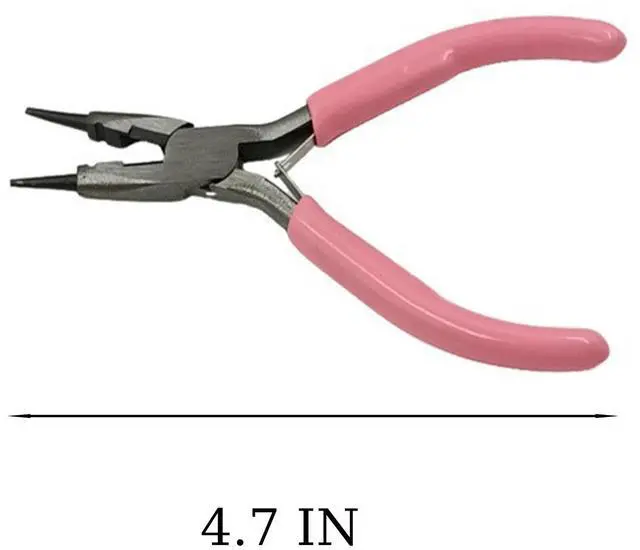 Alt view image 2 of 6 - JINANJUNGU Extra Long Slim Micro Needle Nose Pliers, Long Reach Precision Fine Tip Plier with Serrated Jaw, Ideal for Jewelry Making, Wire Bending, Small Item Gripping & Tight Space Working