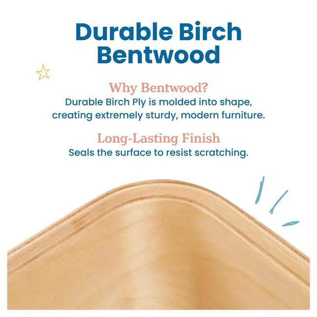 Alt view image 7 of 7 - ECR4Kids Balance Board, Montessori Toy, Natural