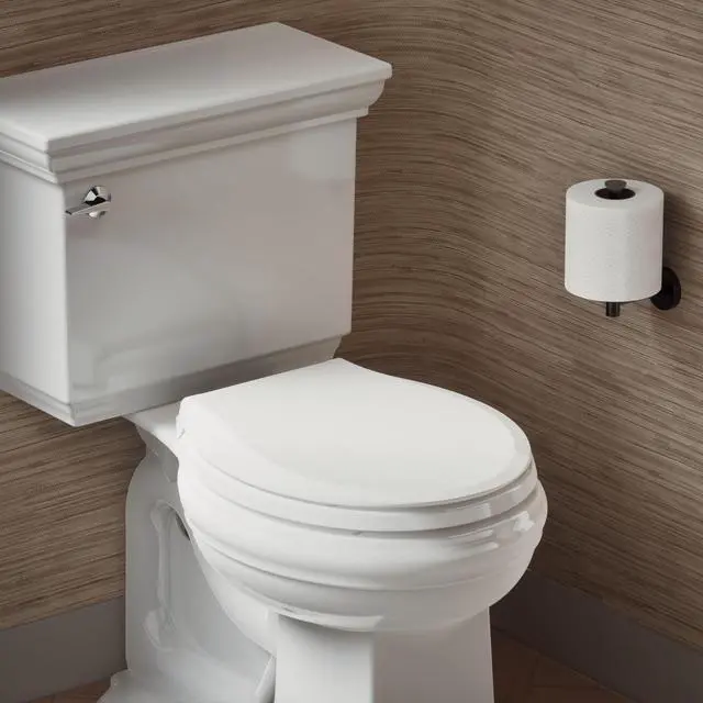Alt view image 2 of 7 - KOHLER 4639-RL-0 Cachet ReadyLatch Round Toilet Seat Soft Close, White