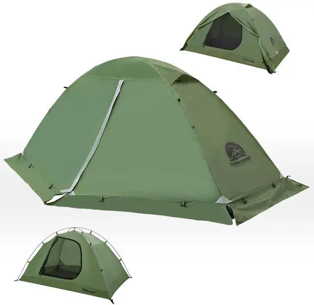 Main image of 2-Person Backpacking Tent for 4-Season - Winter Waterproof Tent for One Person, Lightweight Camping Gear for Backpacking, Easy Set Up Cold Weather Essentials by Underwood Aggregator