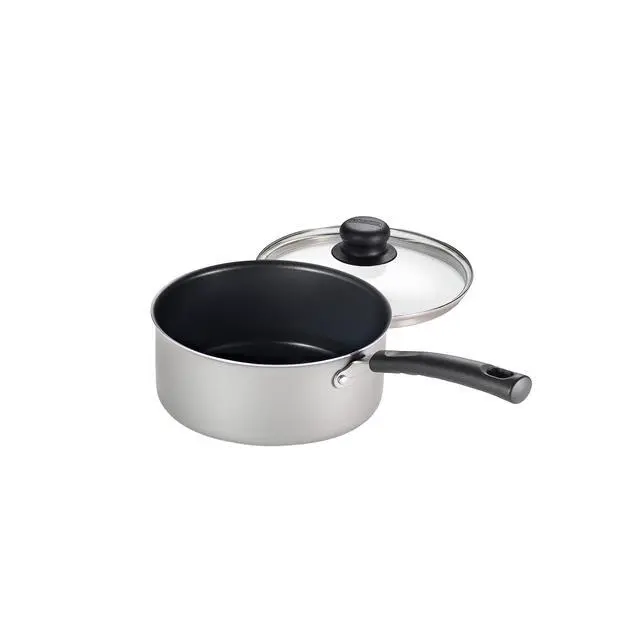 Alt view image 7 of 7 - Tramontina Primaware 15-Piece Non Stick Cookware Set with Lids and Utensils, Aluminum Nonstick Pots and Pans Kitchen Set (Silver)