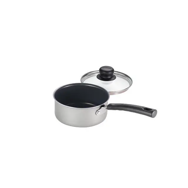 Alt view image 6 of 7 - Tramontina Primaware 15-Piece Non Stick Cookware Set with Lids and Utensils, Aluminum Nonstick Pots and Pans Kitchen Set (Silver)