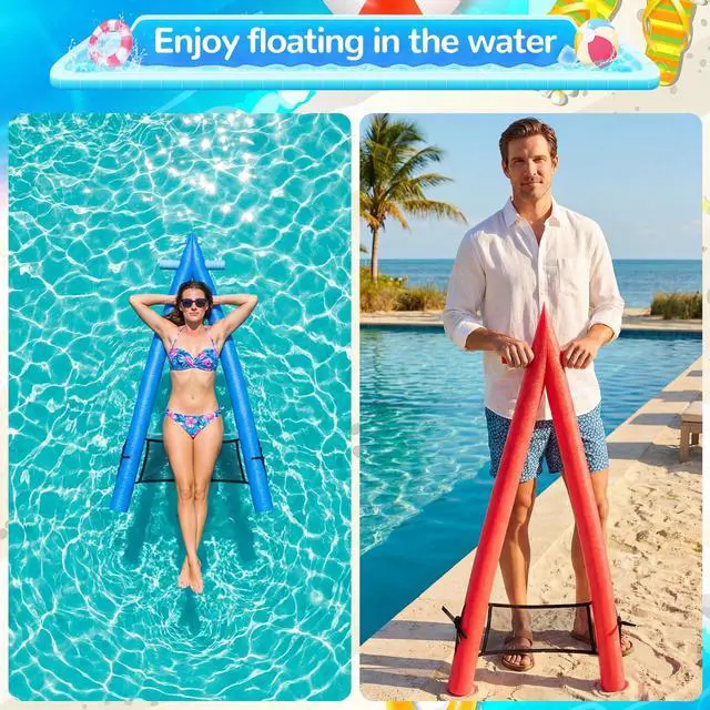 Alt view image 4 of 6 - Teyva Daily A-Shape Swimming Kickboard 3 Pack, PEP Foam Pool Training Aid with Handles One Size Fits All Family Swim Float Board for Beginner Leg Strength & Swim Lessons(Bright Color)