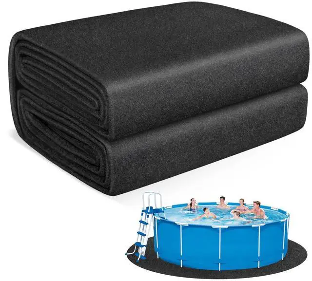 Main image of Thickened Pool Liner Pad for Above Ground Pool,Heavy Duty 18 FT Round Under Pool Mat Padding, Pool Ground Pad Mat Under Pool for Pool Bottom, Prevent Punctures, Extend Liner Life