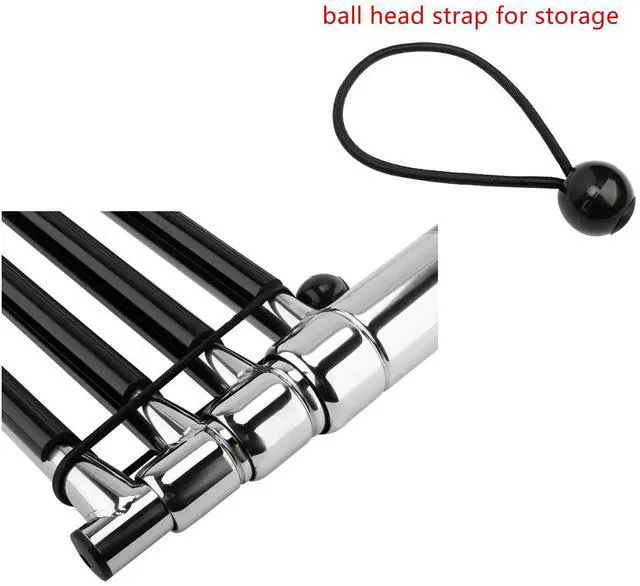 Alt view image 4 of 7 - Amarine Made 4 Step Stainless Steel Telescoping Boat Ladder Swim Step