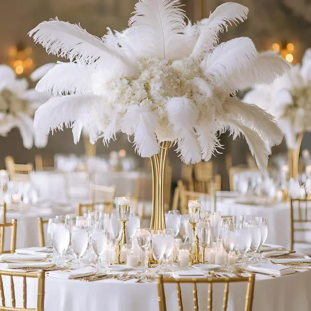 Alt view image 6 of 7 - Fixwal 6 Pack White Round Tablecloth, 120 Inch Round Table Cloth Polyester Fabric Washable Table Covers for Wedding, Party, Banquet, Christmas Decorations, Birthday Events