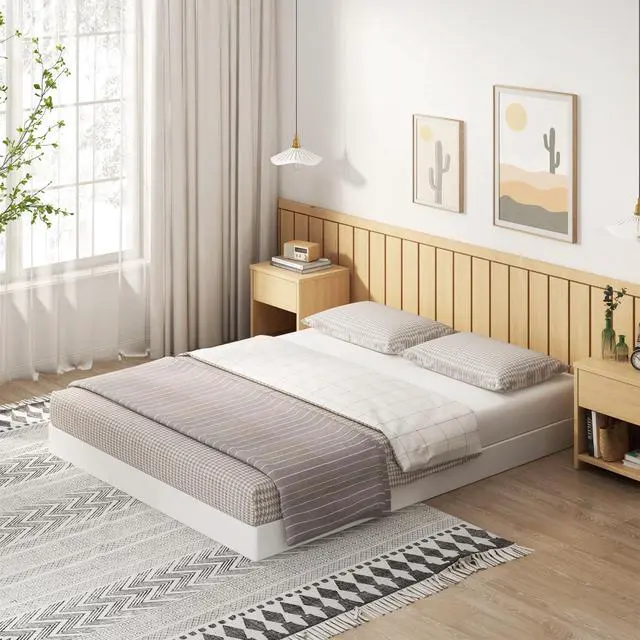 Alt view image 7 of 7 - EMODA 5 Inch Box Spring Queen Size Bed Base, Heavy Duty Metal Queen Mattress Foundation with Fabric Cover, Easy Assembly, Black