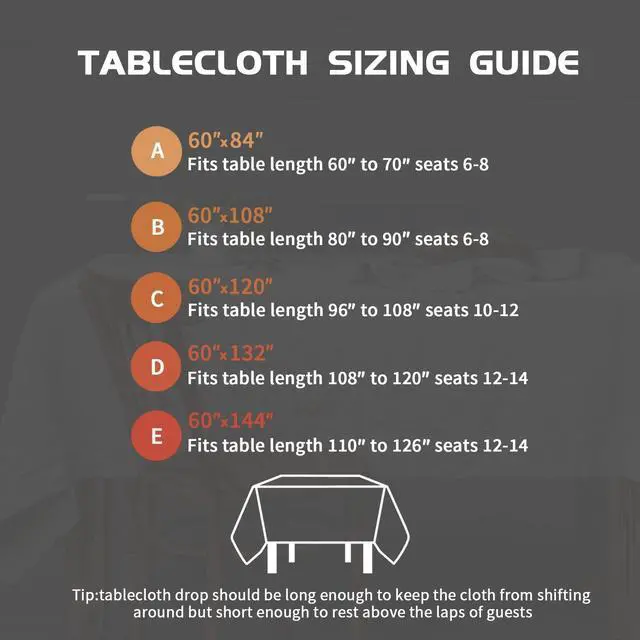 Alt view image 7 of 7 - EVERLY100% Pure Linen Rectangle Tablecloths 120LX60W Inch for Dining,Buffet Parties,Picnic,Events,Weddings and Restaurants,10ft Table Cloth Thanksgiving Machine Washable Tablecloth-Natural Linen