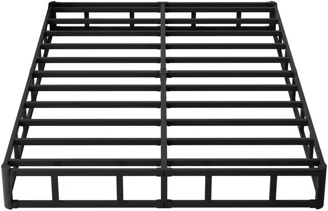 Alt view image 7 of 7 - Maenizi 9 Inch Box Spring for Queen Bed, Heavy Duty Metal Box Spring Bed Base with Fabric Cover, Mattress Foundation, Easy Assembly, Noise Free, Black