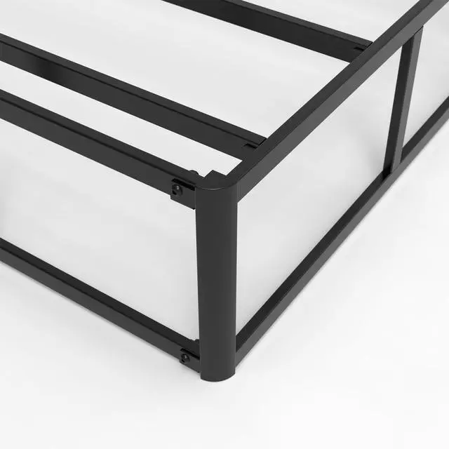 Alt view image 6 of 7 - Maenizi 9 Inch Box Spring for Queen Bed, Heavy Duty Metal Box Spring Bed Base with Fabric Cover, Mattress Foundation, Easy Assembly, Noise Free, Black