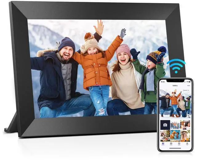 Main image of Uhale 10.1" Digital Picture Frame with 32GB Storage Support SD Card, Electronic Photo Frames with 1280x800 HD IPS Touch Screen, Instantly and Securely Share Memories, Send Wishes from Anywhere