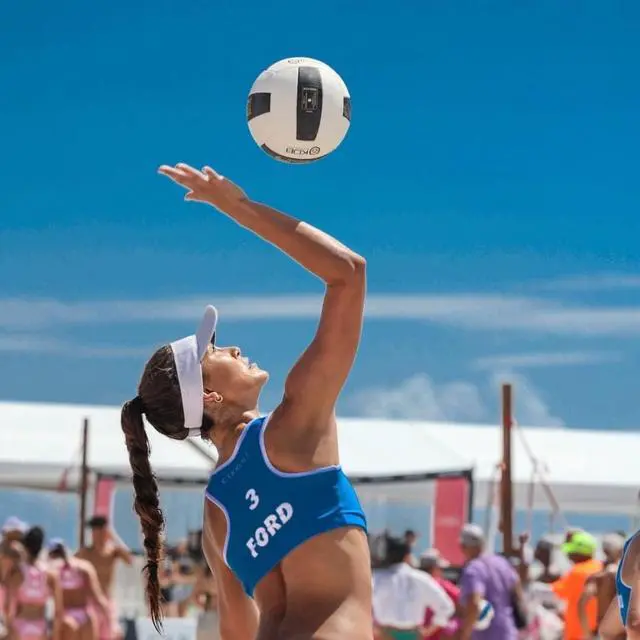 Alt view image 6 of 7 - KING OF THE BEACH Miramar Beach Volleyball - Official Game Ball (KOTB Composite Leather (NEW))