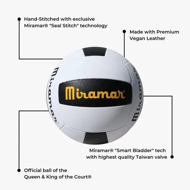 Alt view image 2 of 7 - KING OF THE BEACH Miramar Beach Volleyball - Official Game Ball (KOTB Composite Leather (NEW))