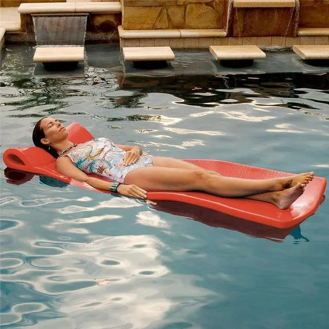 Alt view image 2 of 2 - Pool Mate Coral Large Foam Pool Float, Made in USA