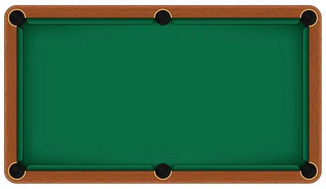 Alt view image 2 of 3 - Accuplay 20 oz Pre Cut Pool Table Felt - Billiard Cloth English Green for 8' Table