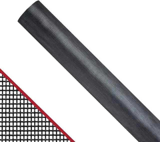 Main image of ADFORS Extra Strength Screen, 36 Inches x 100 Feet Roll - Heavy-Duty Replacement Screen for Windows and Doors - Charcoal