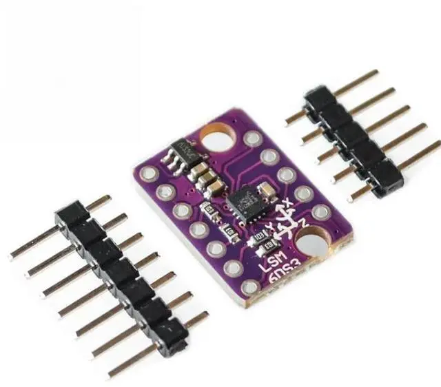 Alt view image 3 of 3 - GY-LSM6DS3 module 6 Degrees of Freedom Breakout IIC/SPI transmission