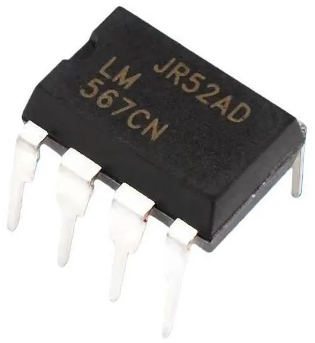 Alt view image 3 of 3 - 10pcs Direct-insert LM567 interface - Telecom/Voice Decoder DIP-8
