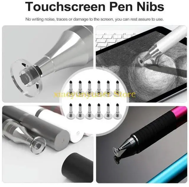Alt view image 2 of 3 - 12-Pack High and Universal Crystal Round Replaceable Pen