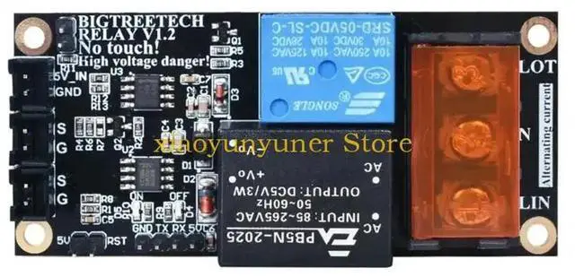 Alt view image 2 of 3 - Bigtreetech V1.2 Automatic Shutdown Modules Energy Saving Shutdown Modules