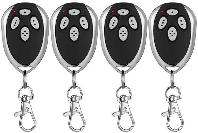 Alt view image 6 of 6 - Garage Door Opener Keychain Remote For Alo LM123 Gate Opener Garage Door Openers